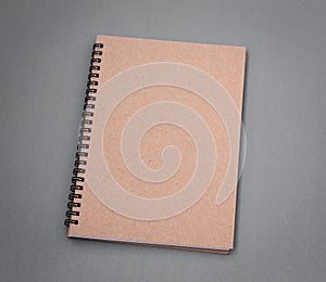 Recycled paper notebook