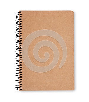 Recycled paper notebook