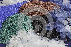 Recycled plastic polymers