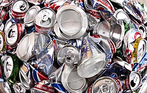 Recycling - Aluminum Drinks Cans