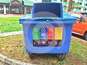 Recycling bin - Singapore