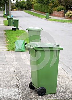 Recycling bins