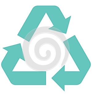 Recycling, Ecology Color Isolated Vector Icon