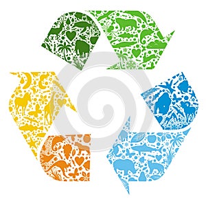 Recycling logo