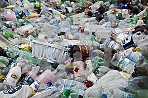 Recycling plastic bottles