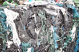 Recycling, plastic scrap