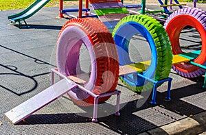 Recycling playground