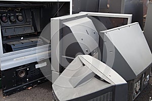 Recycling projection televisions photo