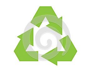 Recycling symbol - Recycle Sign Reuse symbol rounded arrows