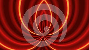 Red abstract animated background