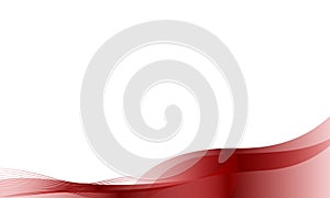 Red abstract art curve wave background clipart