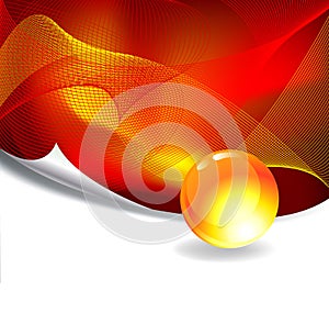 Red Abstract Background photo