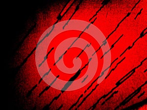 Red abstract background with black lines