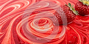 Red abstract background