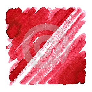 Red abstract background with oblique strokes