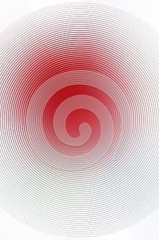 Red abstract background radial circle. blue