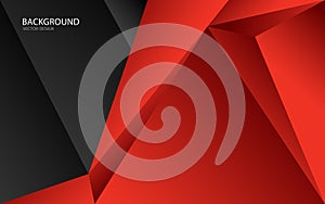 Red abstract background vector illustration. wall. web banner. cover. card. texture. wallpaper. flyer