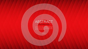 Red abstract background, wave, Geometric vector, graphic, Minimal Texture, cover design, flyer template, banner, web page, book