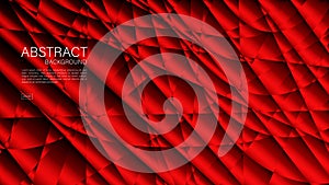 Red abstract background, wave, Geometric vector, graphic, Minimal Texture, cover design, flyer template, banner, web page, book