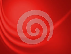 Red abstract composition