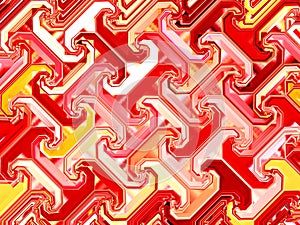 Red abstract pattern