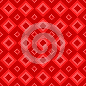 Red abstract repeating square pattern background design