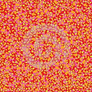 Red Abstract Terrazzo Seamless Pattern