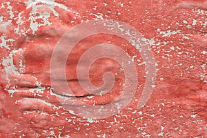 Red abstract watercolor painted background texture