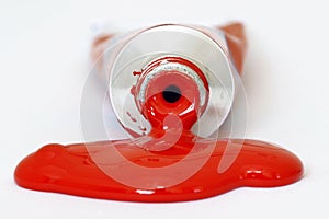 Red Acrylic Paint