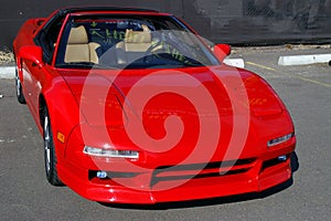 Red Acura NSX