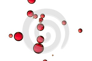 Red air bubbles