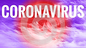 Red Alert Coronavirus Covid-19 Outbreak Header