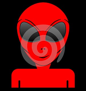 Red alien