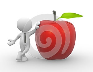 Red apple