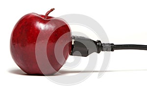 Red apple cable connection