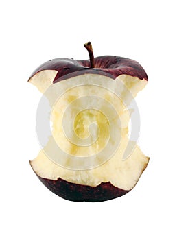 Red apple core