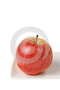 Red Apple in High Key