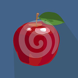 Apple fruit vector isolated