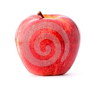 red apple isolate on white background