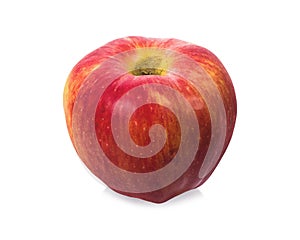 Red apple isolated on white background. Clipping Path