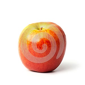 Red apple isolated on white background. Clipping path include in this image