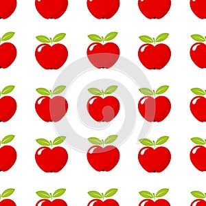 Red apple pattern