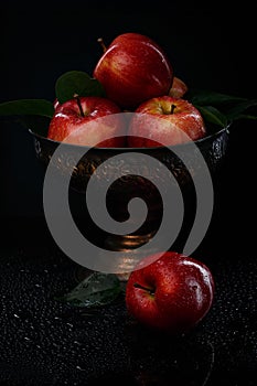 Red apples. Still life