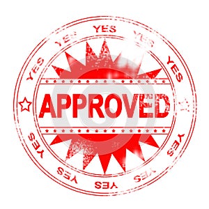 Red Approval Stamp