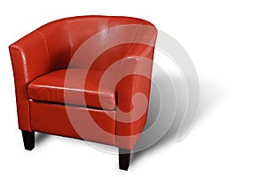 Red Armchair photo