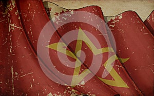 Red Army Old Paper Background