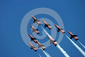 Red arrows