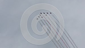 Red Arrows at Airbourne