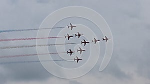 Red arrows at Airbourne