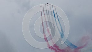 Red arrows at Airbourne